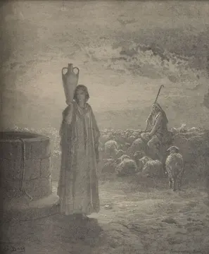 Jacob Tending the Flocks of Laban