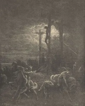 Close of the Crucifixion